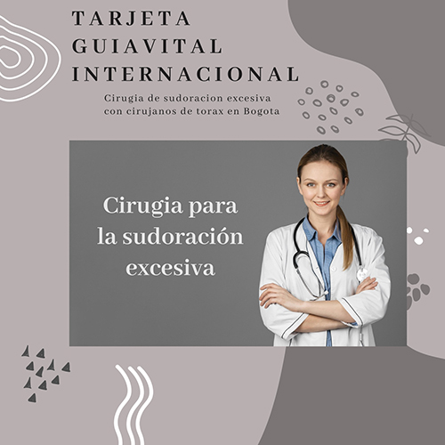 Simpatectomia cirugia de sudoracion excesiva en Bogota?