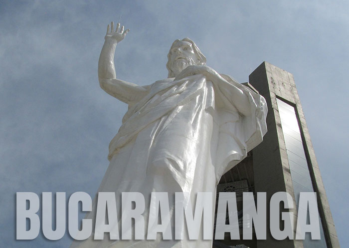 estatua el santisimo en bucaramanga Colombia